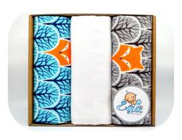 EGAKIDS vystyklas flanelinis, 0m+, 70/80, 3 vnt., mix, 719