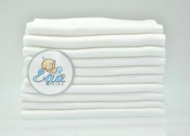 EGAKIDS vystyklas muslininis, 0m+, 40/80, 1 vnt., white, CH-622