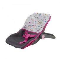 RAINBOW FUN automobilinė kėdutė lėlei, T-780021