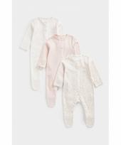 MOTHERCARE šliaužtinukas ilgomis rankovėmis, 3 vnt., CB313