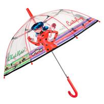 PERLETTI permatomas skėtis Miraculous-Lady Bug 45/8, 75281