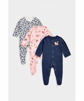 MOTHERCARE šliaužtinukas ilgomis rankovėmis, 3 vnt., CB353