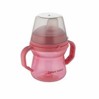 CANPOL BABIES gertuvė su silikoniniu snapeliu, FirstCup, 6mėn+, 150ml, rožinė, 56/614_pin