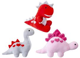 Pliušinis minkštas dinozauras 23cm asort., 445060