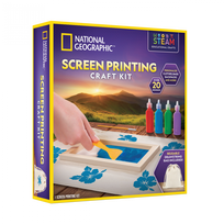 NATIONAL GEOGRAPHIC Rinkinys Screen Printing, RTPRINT