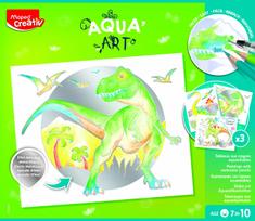 MAPED CREATIV akvarelės rinkinys Aqua Art Dinosaurs, 3154149070589