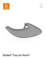 STOKKE padėklas maitinimo kėdutei NOMI®, grey, 626003