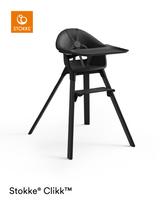 STOKKE aukšta maitinimo kėdutė CLIKK™, midnight black, 552006