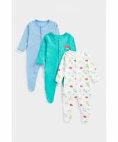 MOTHERCARE šliaužtinukas ilgomis rankovėmis, 3 vnt., EC641