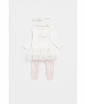 MOTHERCARE šliaužtinukas ilgomis rankovėmis ir galvos juosta, EB405