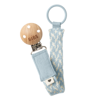 BIBS grandinėlė čiulptukui, Baby Blue / Ivory