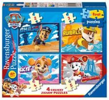 RAVENSBURGER dėlionės Paw Patrol My first, 4 vnt., 3154
