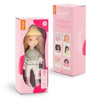 SWEET SISTERS lėlė Sunny su žaliu megztuku 32cm, SS02-26