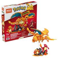 MEGA CONSTRUX POKEMON konstruktorius Charmander evoliucija, HFG06