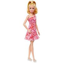 BARBIE lėlė su rausva suknele, HJT02