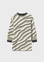 MAYORAL suknelė ilgomis rankovėmis 8F, zebra, 7964-62