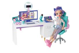GLO UP GIRLS žaidimų rinkinys ASMR Streaming Studio su lėle Sadie, 83050
