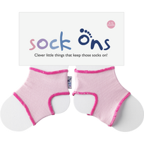 DOOKY prilaikančios kojinės, 0-6 mėn., Baby pink, 8340501