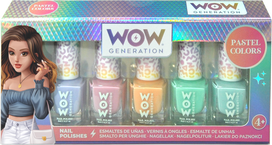 WOW GENERATION nagų lakų rinkinys, 5 vnt., WOW00018