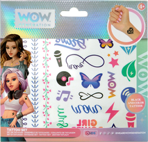 WOW GENERATION tatuiruočių rinkinys, 50 vnt., WOW00016