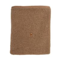 MILLI vilnonis pledas NEVADA, 75x100 cm., Lamb Brown, MIL1110126