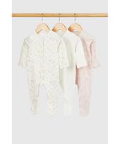 MOTHERCARE šliaužtinukas ilgomis rankovėmis 3 vnt., FC097