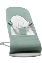 BABYBJÖRN gultukas BALANCE Soft Black Frame Woven/Jersey, light sage/grey, 005270