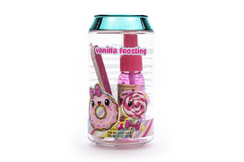 Kids Cuties skardinė su kūno dulksna, nagų pieštuku ir lūpų balzamu, kvepiančiu vanile, Y52545-31558