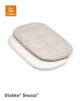 STOKKE SNOOZI čiužinio užvalkalų komplektas 2vnt. Dandelion Beige, Vanilla Cream, 629701