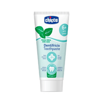 CHICCO dantų pasta su fluoru, mėtos skonio, 6m.+, 00010607000000