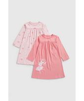 MOTHERCARE naktiniai marškiniai, 2vnt., HD337