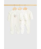 MOTHERCARE šliaužtinukas ilgomis rankovėmis, 3vnt., GF278