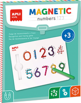 APLI KIDS mokomoji magnetinė lenta 123 SKAIČIAI, Apli19264