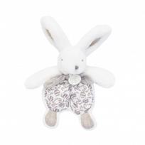 DOUDOU ET COMPAGNIE miego žaislas triušis, baltas 18cm, DC4190