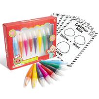 COCOMELON išspaudžiamų dažų piešimo rinkinys, 96-0021-A