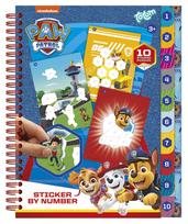 TOTUM PAW PATROL lipdukų pagal skaičius knyga, 721159