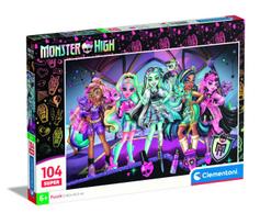 CLEMENTONI MONSTER HIGH dėlionė, 104 d., 25784