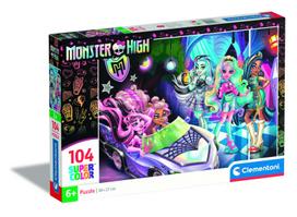 CLEMENTONI MONSTER HIGH dėlionė, 104 d., 25783