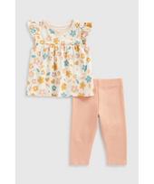 MOTHERCARE marškinėliai trumpomis rankovėmis ir tamprės, HC564