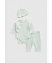 MOTHERCARE smėlinukas, kelnės ir kepurė, IF234 68