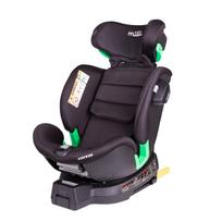 MILLI Automobilinė kėdutė ALL STAGES, Black embosing, ST-5 (40-150cm)
