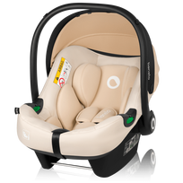 LIONELO automobilinė kėdutė ASTRID I-SIZE, Beige sand, 40-87 cm