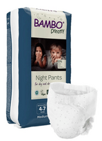 BAMBO sauskelnės - kelnaitės DREAMY NIGHT,  4-7 m., 15-35 kg, 10 vnt., BAMBN0866