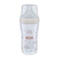 NUK buteliukas su silikoniniu žinduku PERFECT MATCH, Rainbow, M, 260 ml, SD101
