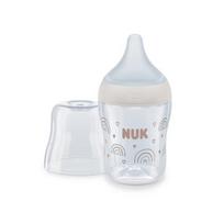 NUK buteliukas su silikoniniu žinduku PERFECT MATCH, Rainbow, S, 150 ml, SK101