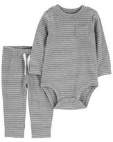 CARTER'S smėlinukas ilgomis rankovėmis ir kelnės, 1R543510 69-72 cm