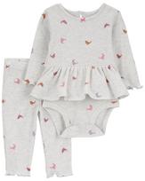 CARTER'S smėlinukas ilgomis rankovėmis ir kelnės, 1R544410 69-72 cm
