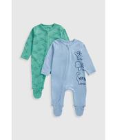 MOTHERCARE šliaužtinukas ilgomis rankovėmis 2 vnt., IF148 74