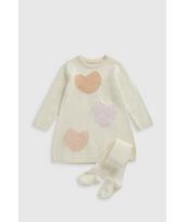 MOTHERCARE suknelė ilgomis rankovėmis, JM785 116