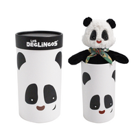 DEGLINGOS pliušinis žaislas dėžutėje - panda, 32128B